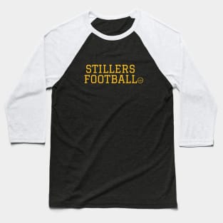 Stillers Football - Gold Baseball T-Shirt